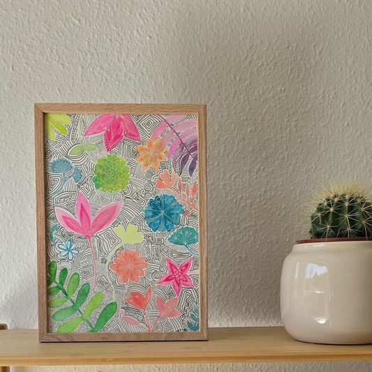 El color de las flores